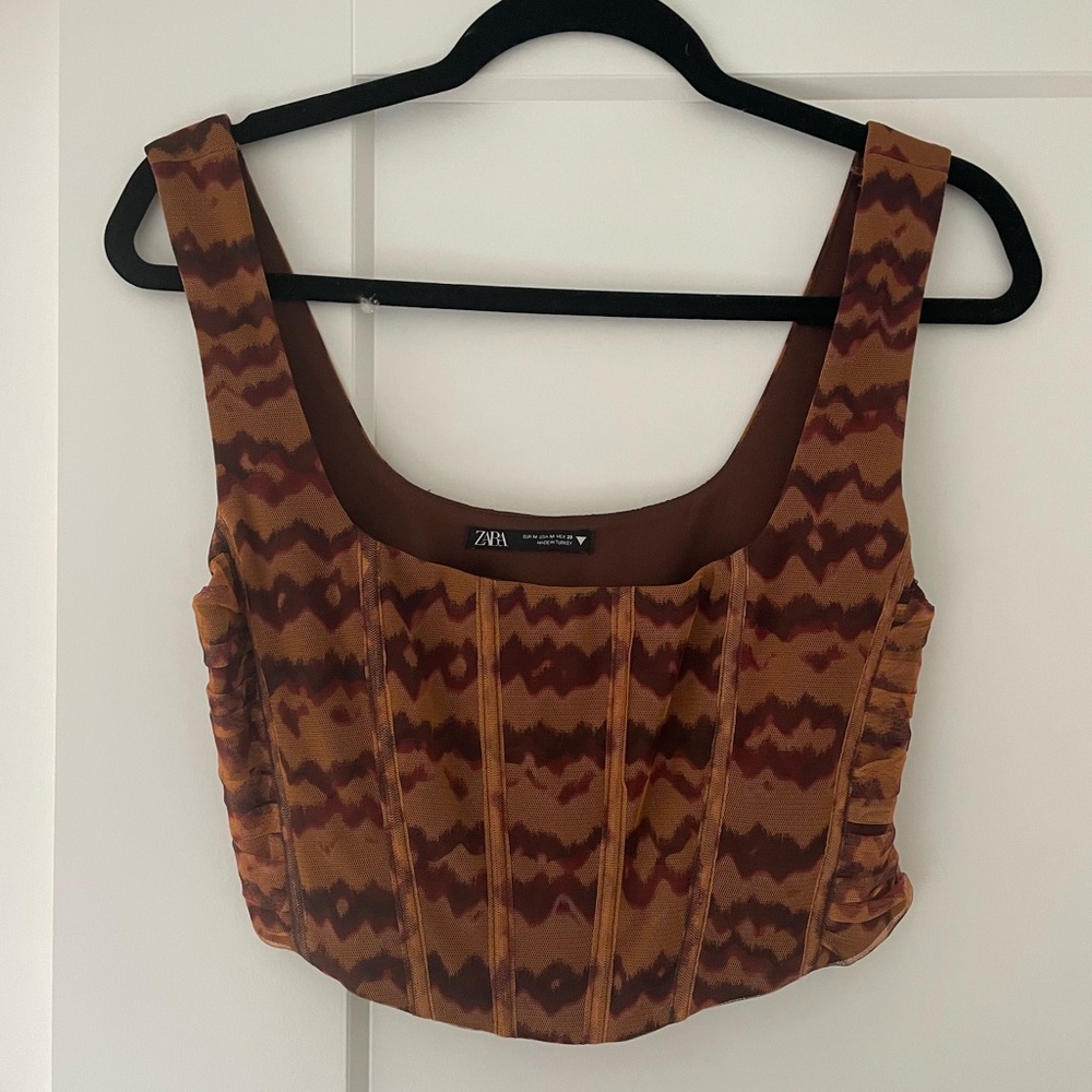 Corset crop top